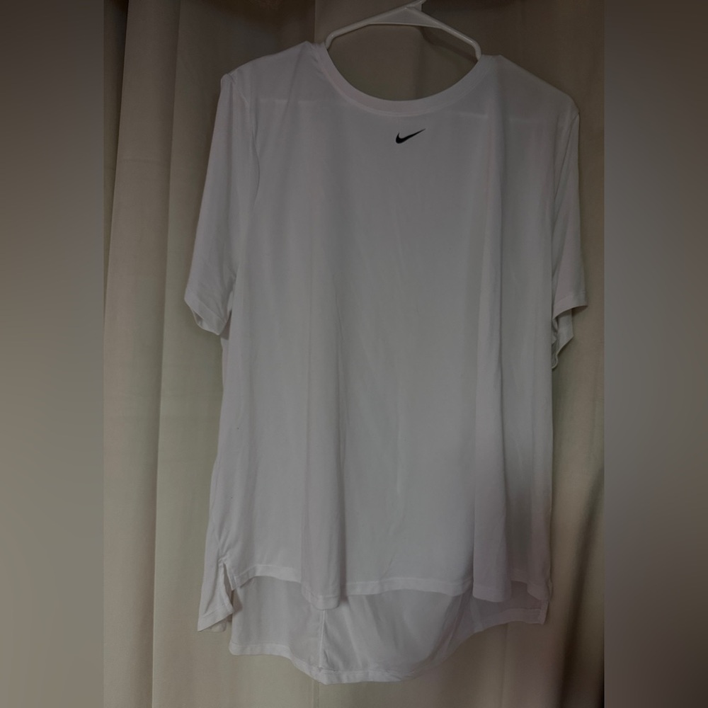 Women’s Nike Dri-FIT White Athletic Shirt